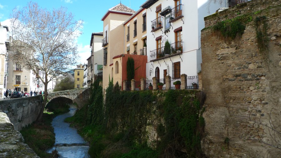Inicio do bairro de Albayzín