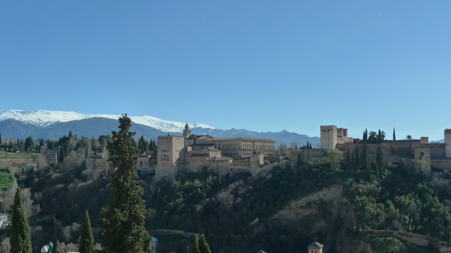 Vista de La Alhambra do Albayzín