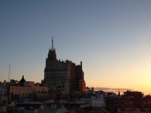 Madrid Hotel OScar Por do Sol 2