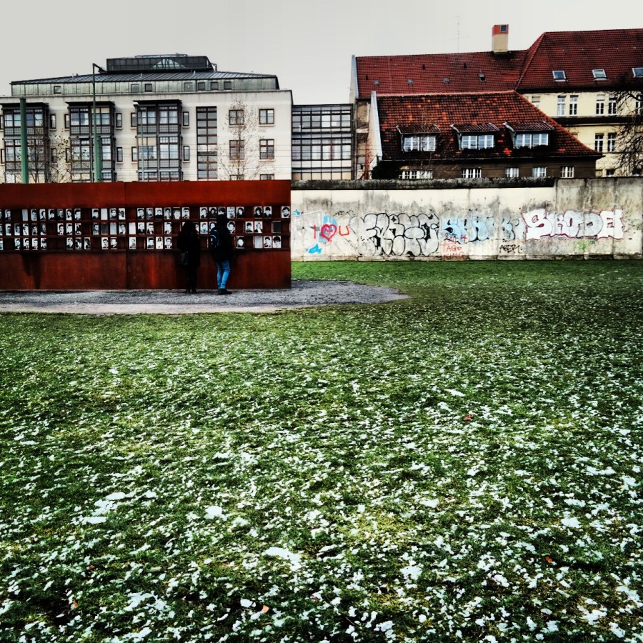 Muro de Berlim em cores 