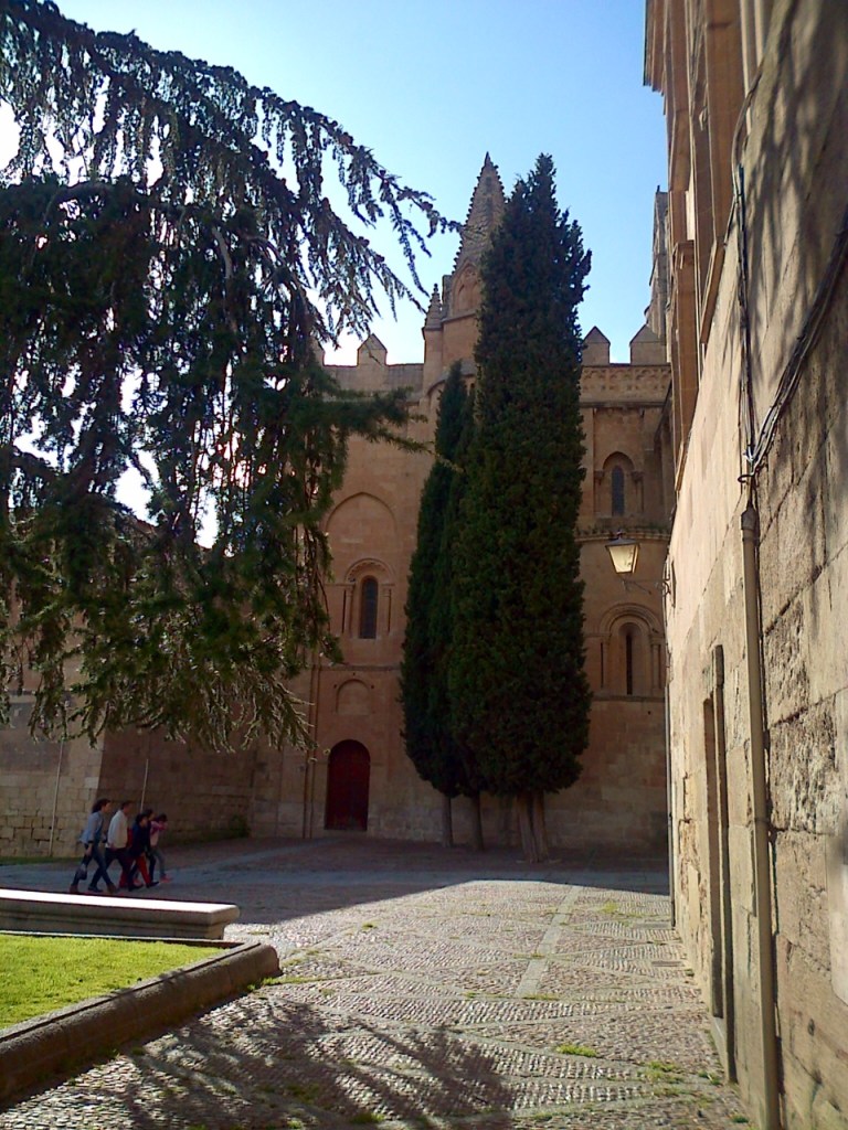 Salamanca, ao lado da catedral