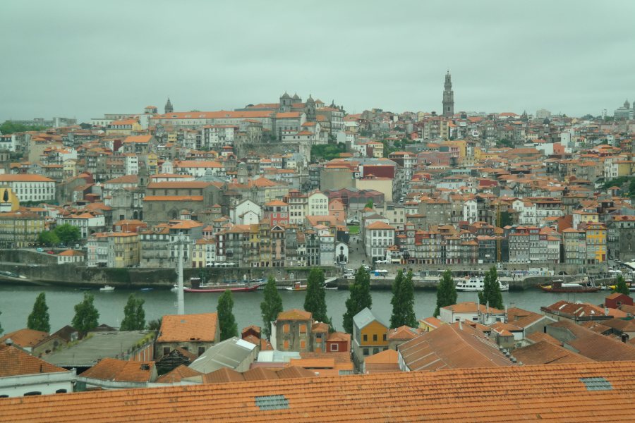 Vista do Porto desde Vila Nova de Gaia