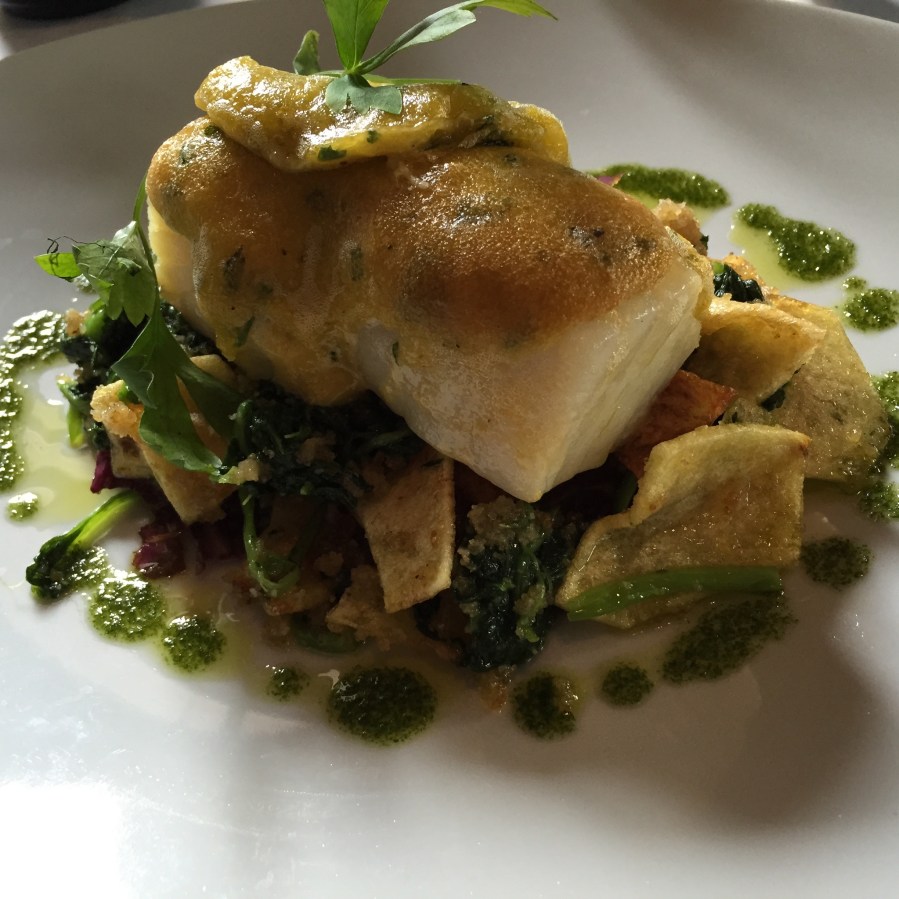 O bacalhau do cafeína estava fantástico 