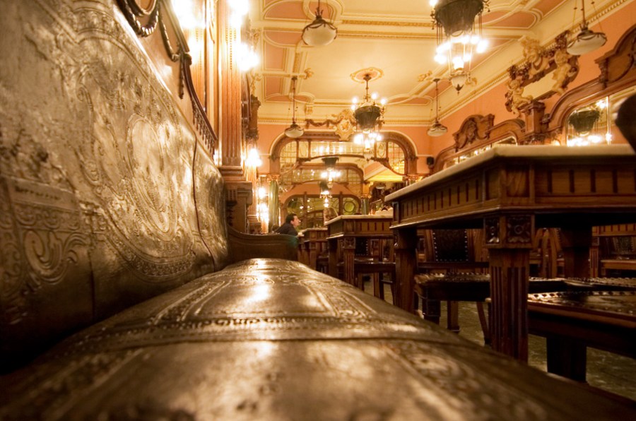 Café Majestic no Porto 